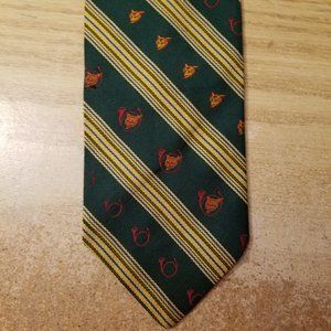 The Bert Pulitzer Company Equestrian Theme Neck Tie